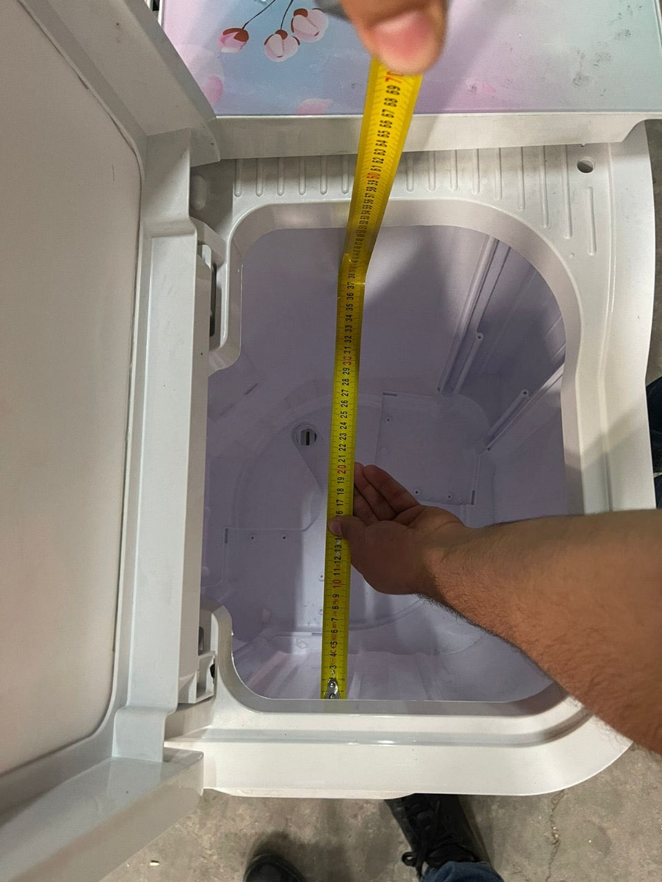 Washing Machine -Normal - 8.5 kg-With Glass HGE