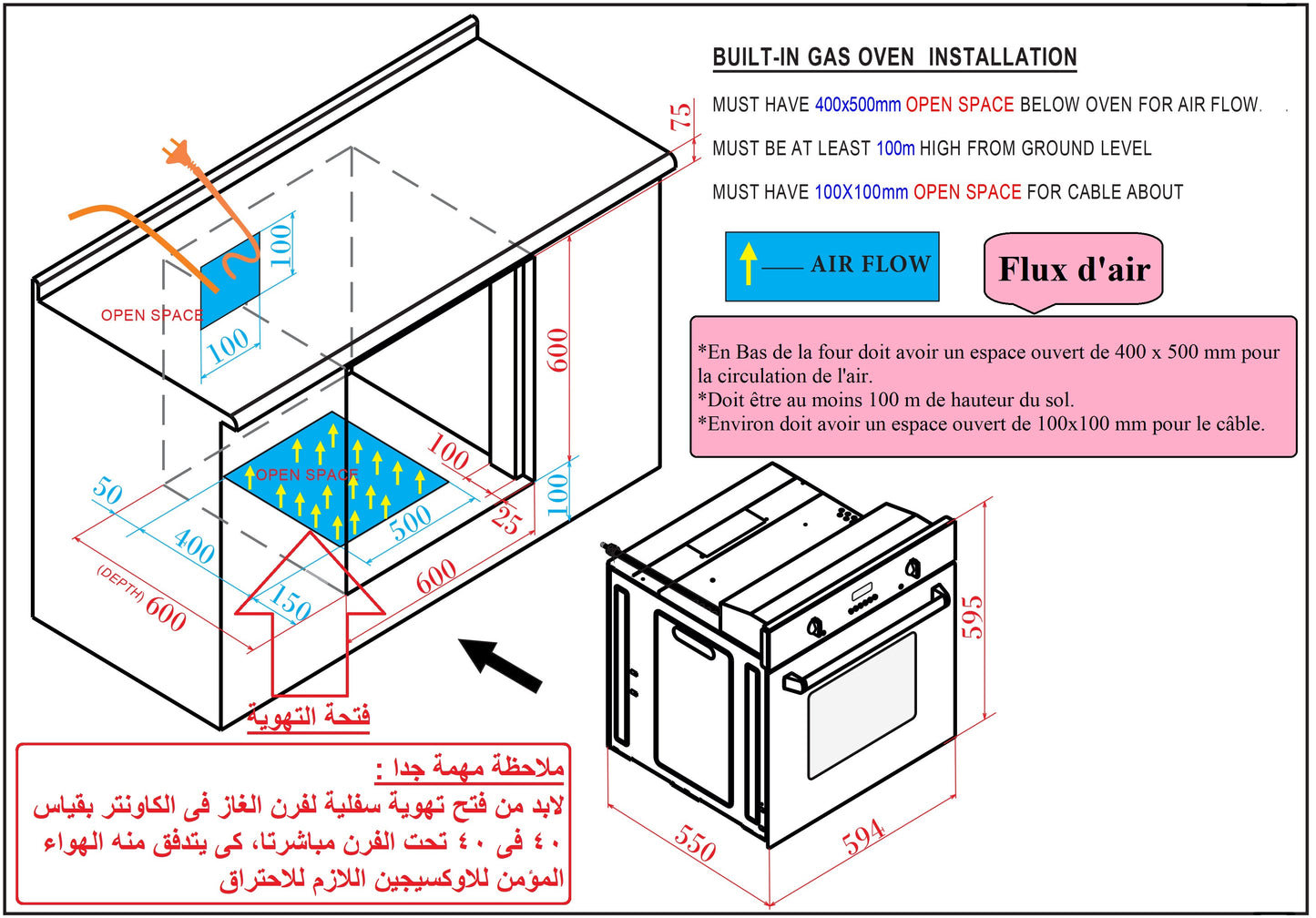 Instructions & Caution