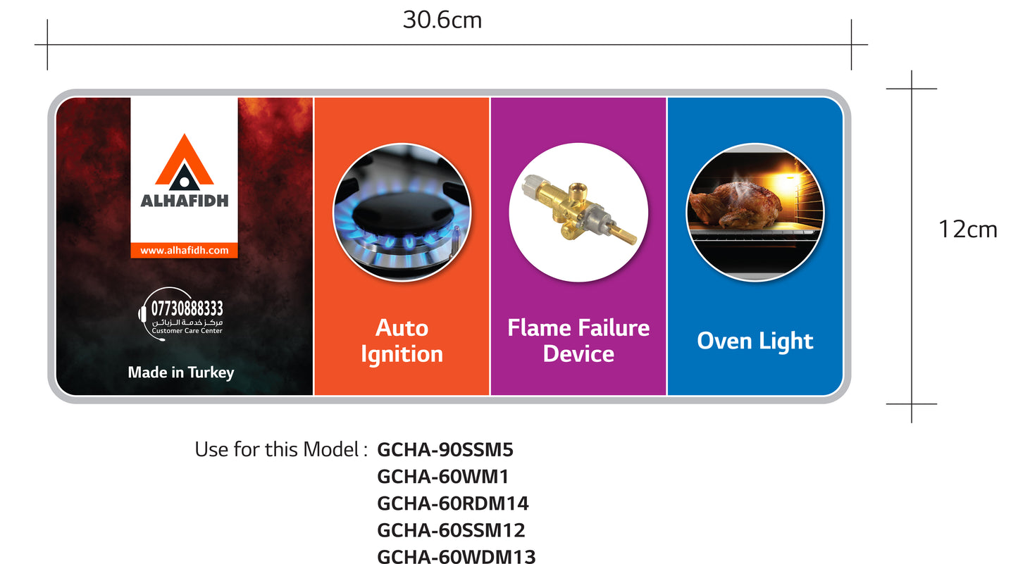 Specifications Labels