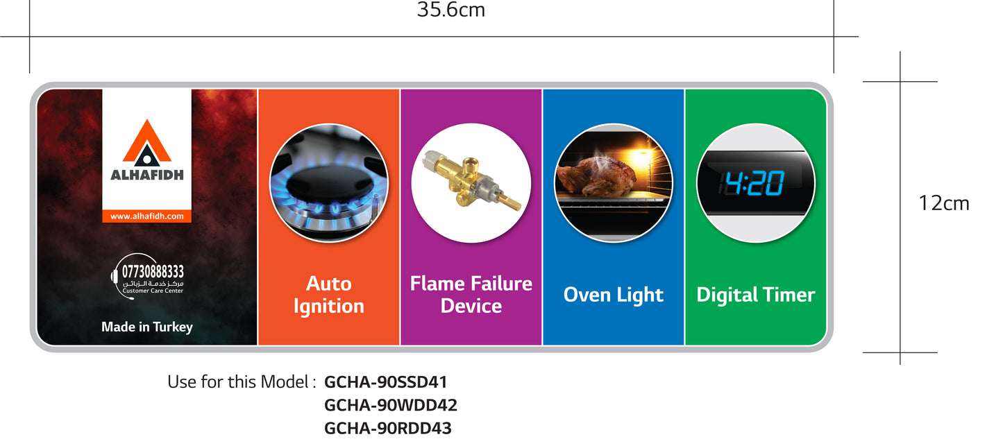 Specifications Labels